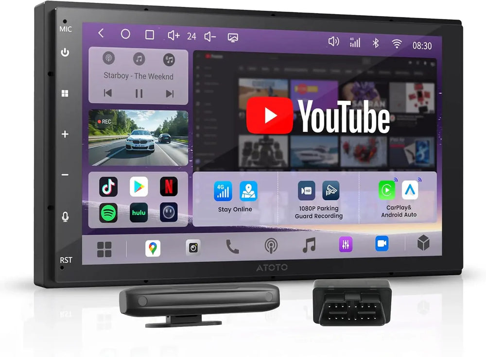 7-Inch Double DIN Car Stereo
