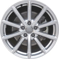 18x8.5 5 Lug 112mm Bolt Circle 29mm Offset Silver Aluminum Wheel