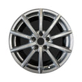 18x8.5 5 Lug 112mm Bolt Circle 29mm Offset Silver Aluminum Wheel