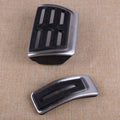 Stainless Steel Pedal Cap Set