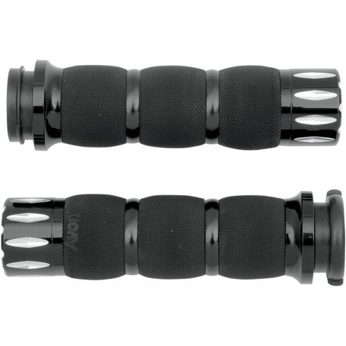Grips w/ 6061 Billet Aluminum End Caps