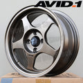 AV8 15x6.5 4x100 +35mm Bronze Wheel