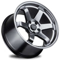 AV-06 18x9.5 +38mm 5x114.3 Hyper Black Alloy Wheel