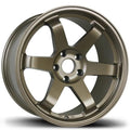 AV6 18x8.5 +35mm 5x100/112/114.3 Matte Bronze Wheel
