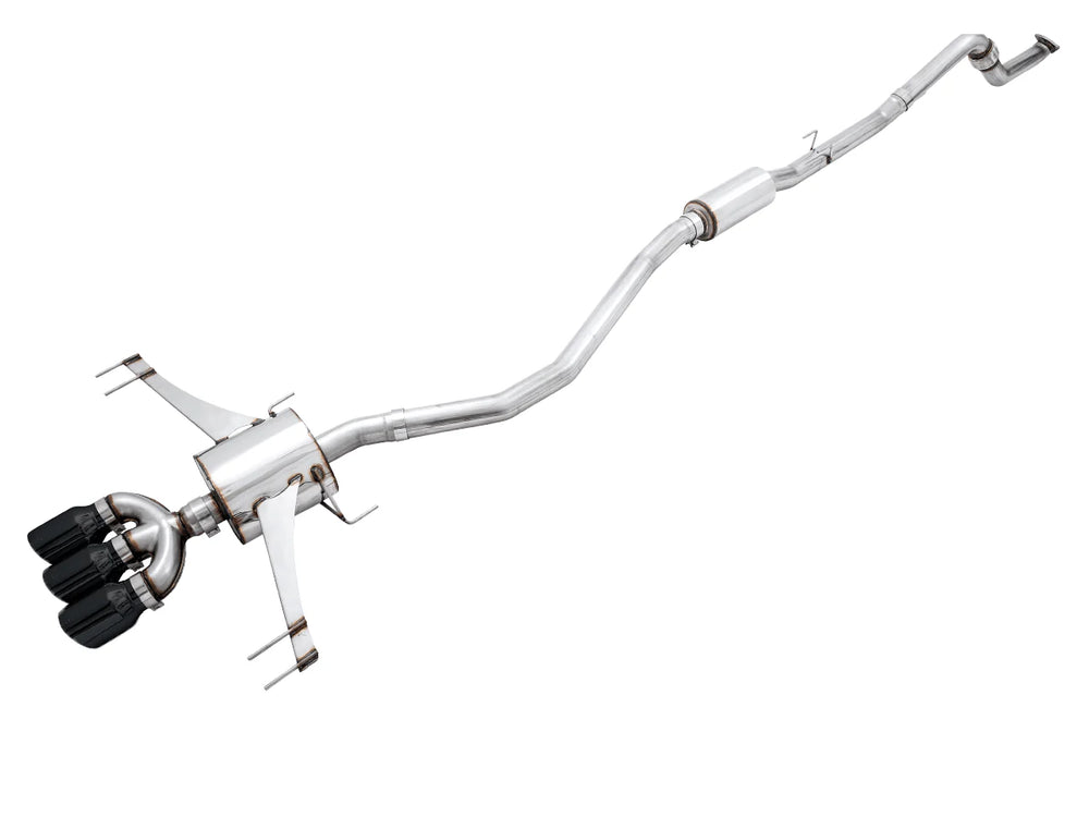 Touring Edition Cat-Back Exhaust System with Triple Diamond Black Tips