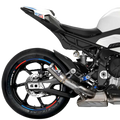 V3 Mini Slip-On Exhaust 140mm Titanium