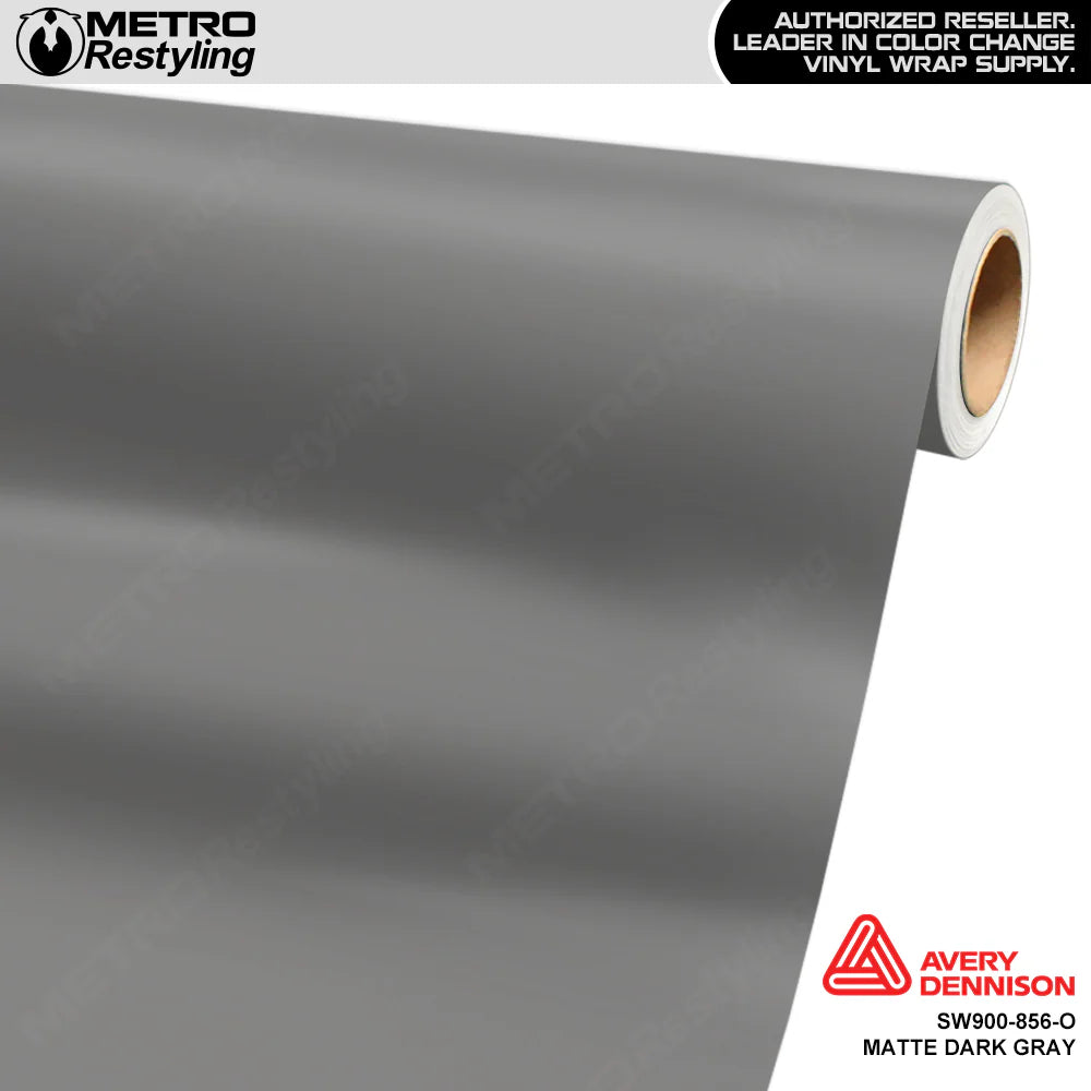 SW900 Matte Dark Gray Vinyl Vehicle Wrap Film