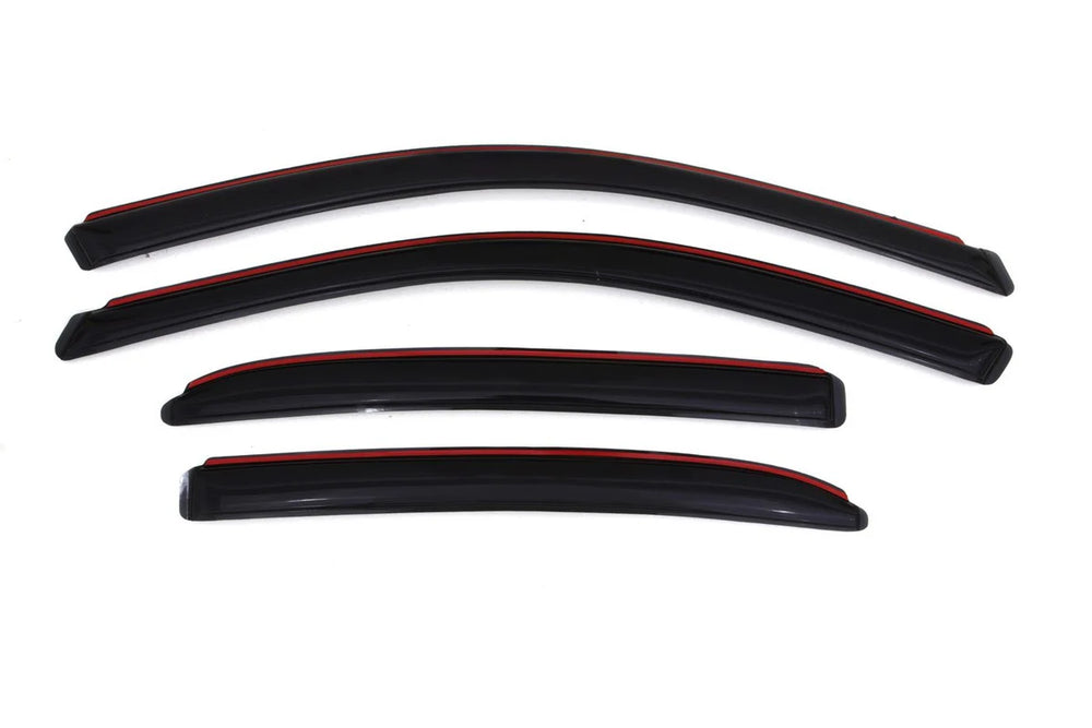 Dark Smoke In-Channel Window Visor