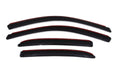 Dark Smoke In-Channel Window Visor