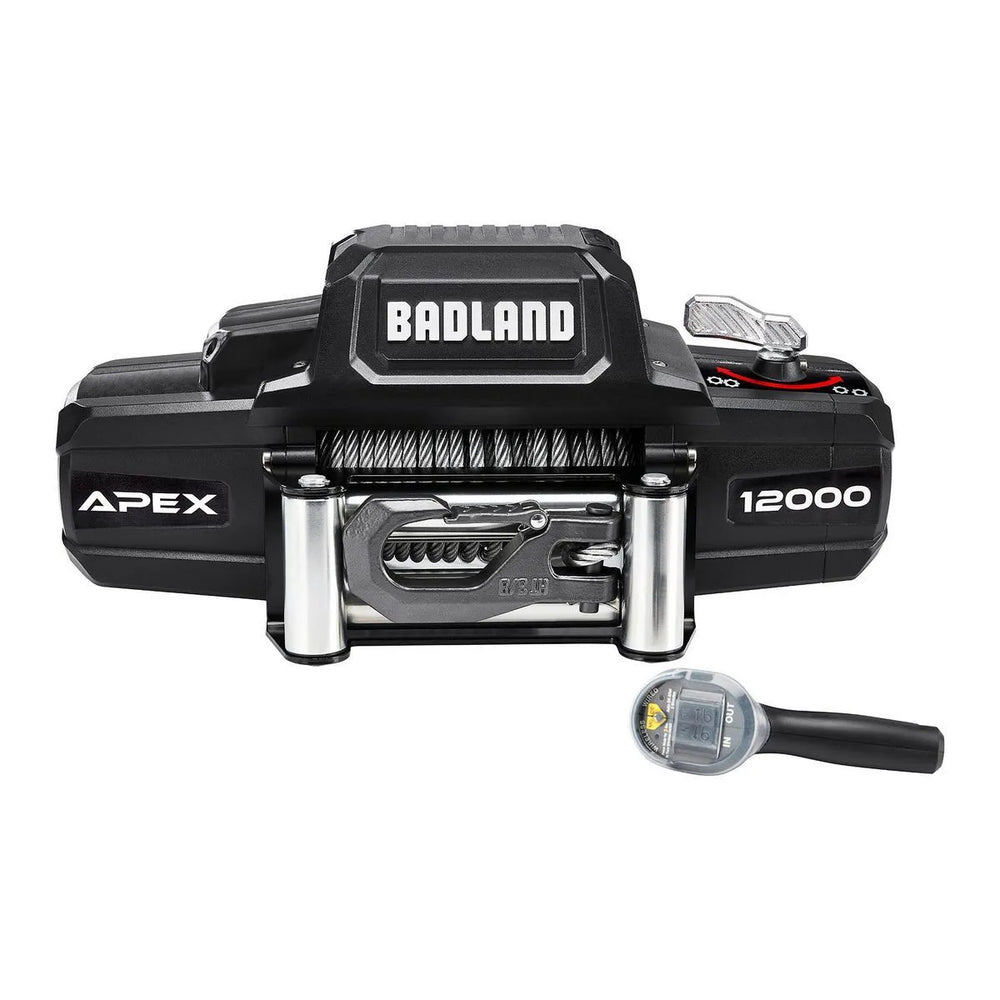 APEX 12,000 lb. Winch with 80 ft. Synthetic Rope