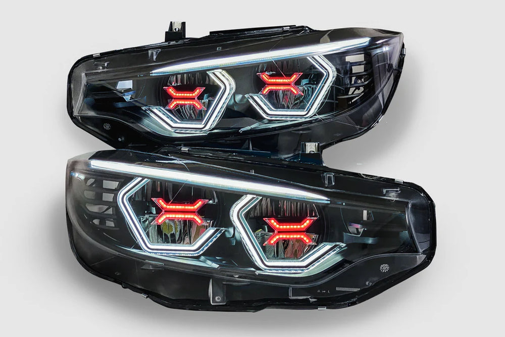 Vision Concept Red LED Headlights