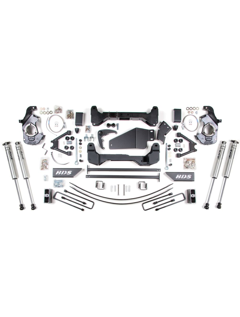 6-Inch Lift Kit with NX2 Nitro and Fox 2.0 Shocks