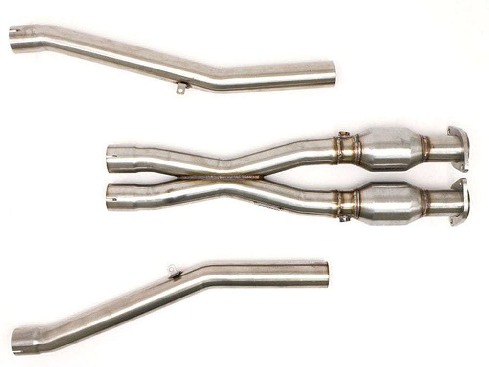 X-Pipe Cat-Back System w/ High-Flow Catalytic Converters