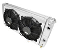 Dual-Pass All-Aluminum Radiator with Dual SPAL Fans