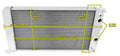 Dual-Pass All-Aluminum Radiator with Dual SPAL Fans