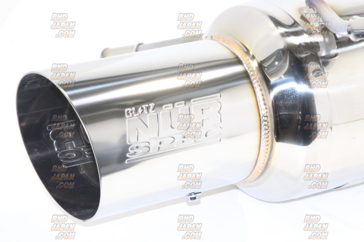 NUR-SPEC R Cat-Back Exhaust System, 80mm Pipe, 114.3mm Outlet