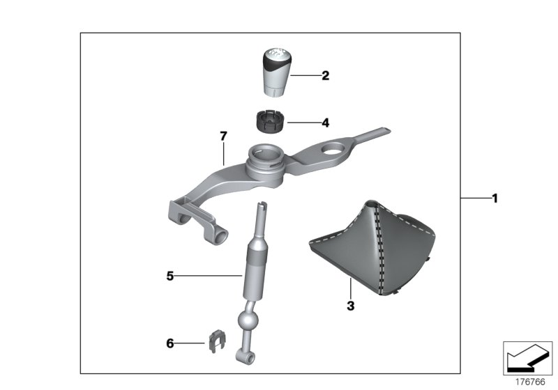 Gear Lever Kinematic Component