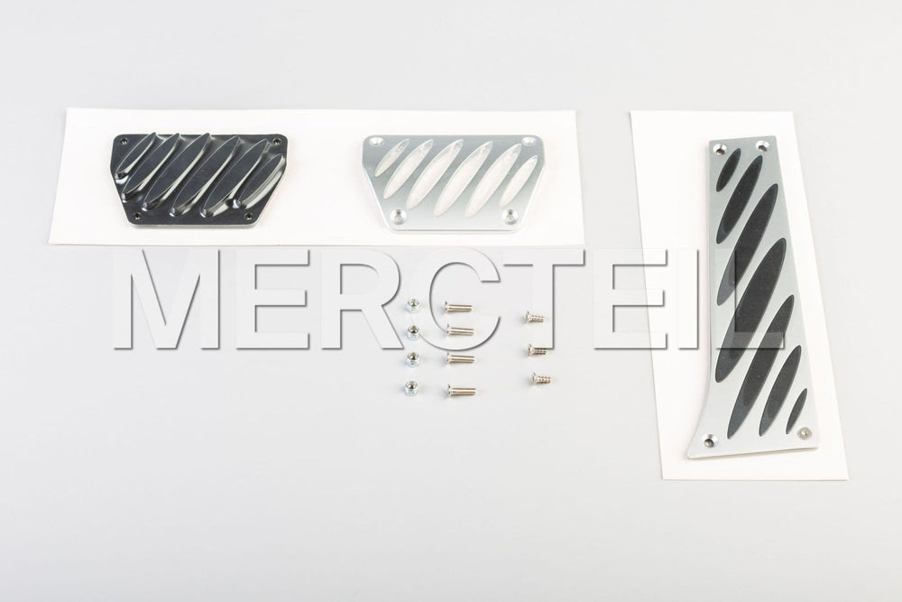 Aluminum Pedals with Rubber Inserts