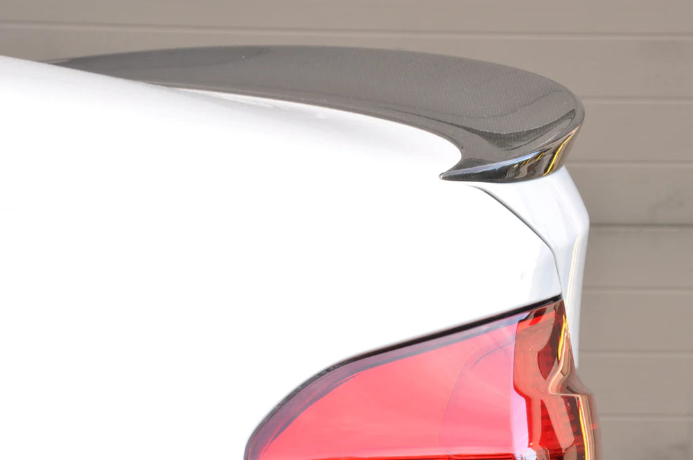 Carbon Fiber Rear Spoiler, 1x1 Weave