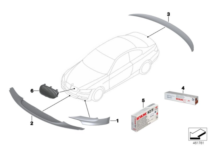 Performance Carbon Fiber Rear Spoiler