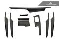 Dry Carbon Fiber 9-Piece Interior Trim Kit