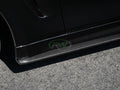 Carbon Fiber Side Skirt Extensions