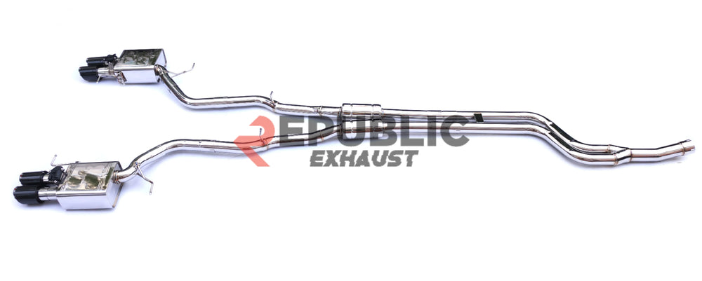 3.0T Catback Exhaust System with Quad Exit Tips