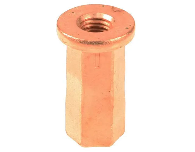Exhaust Manifold Copper Flange Nut, M7x1x27mm
