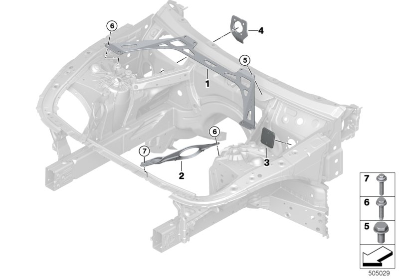 M Performance Front Strut Brace