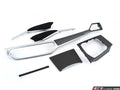 Carbon Fiber and Alcantara Interior Trim Set