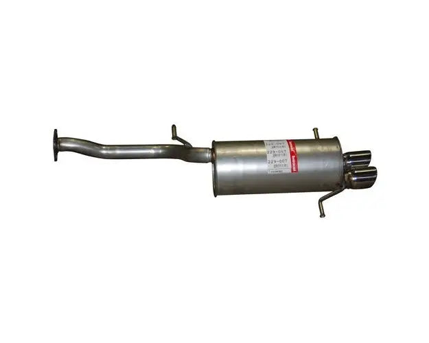 Rear Exhaust Muffler Assembly Dual Outlet