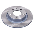 Rear Solid Perforated Brake Disc Pair