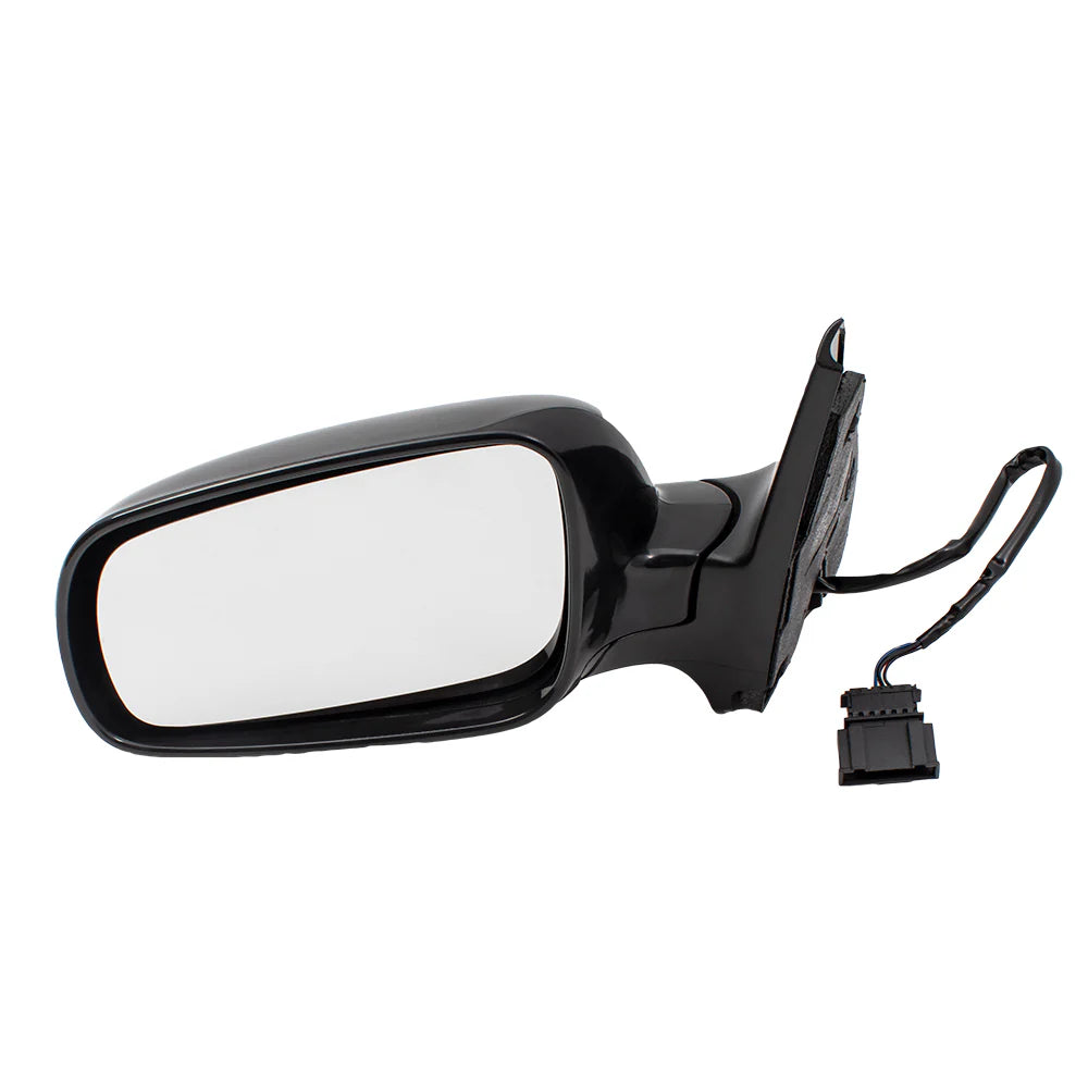 Heated Mirror Glass with Black Finish