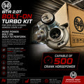 GC3076BB Ball Bearing Turbo Kit
