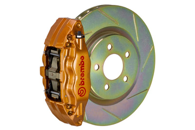 4-Piston Gold Caliper with 326mm Slotted Rotor Kit