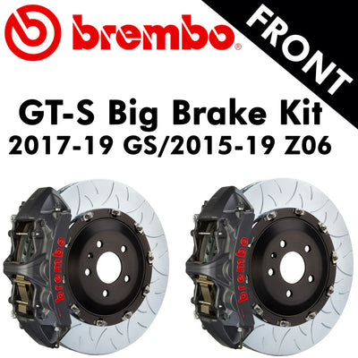 6-Piston Caliper with Type-3 Slotted Discs