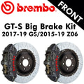 6-Piston Caliper with Type-3 Slotted Discs