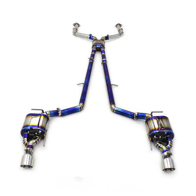 Titanium Stainless Steel Catback Exhaust System