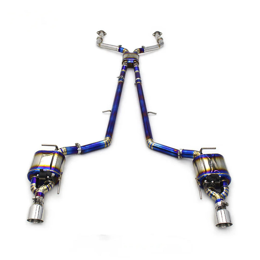 Titanium Stainless Steel Catback Exhaust System