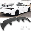 Fiber Style Rear Trunk Spoiler Wing