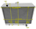3-Row All Aluminum Radiator