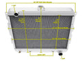 3-Row All-Aluminum Radiator