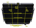 Three-Row Aluminum Radiator