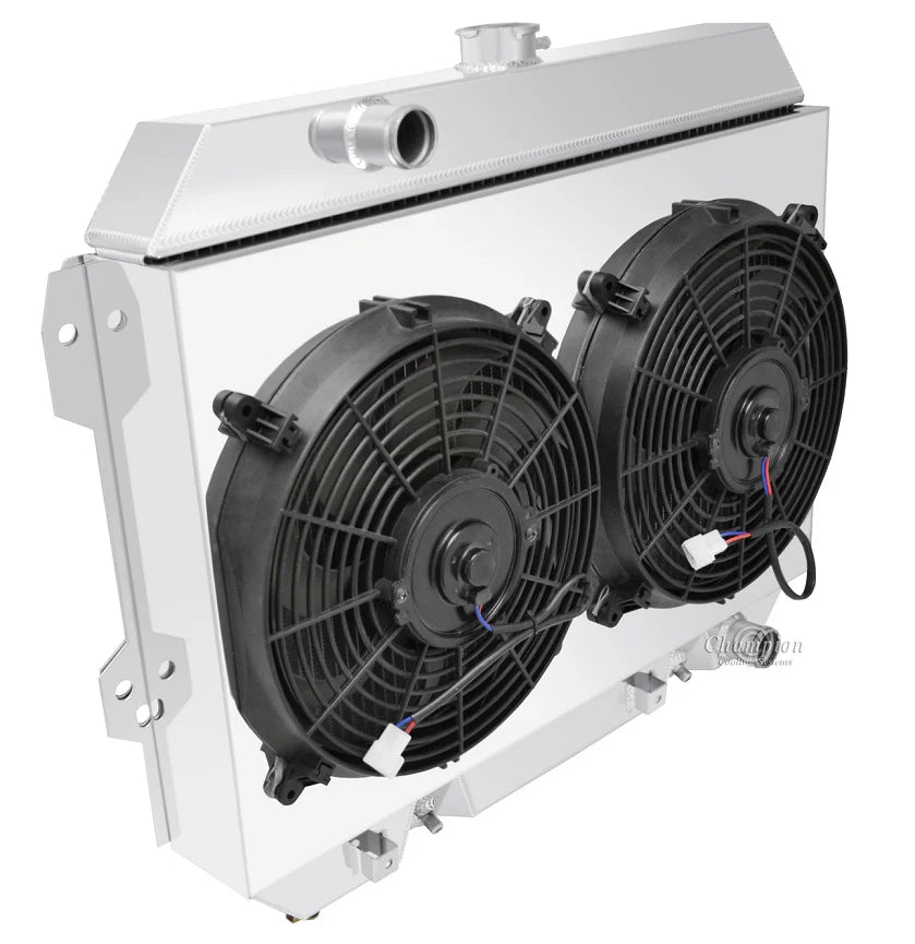 Aluminum Radiator Combo with SPAL Fans