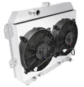 Aluminum Radiator Combo with SPAL Fans