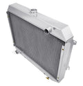 4-Row 26"W x 17.5"H Aluminum Radiator