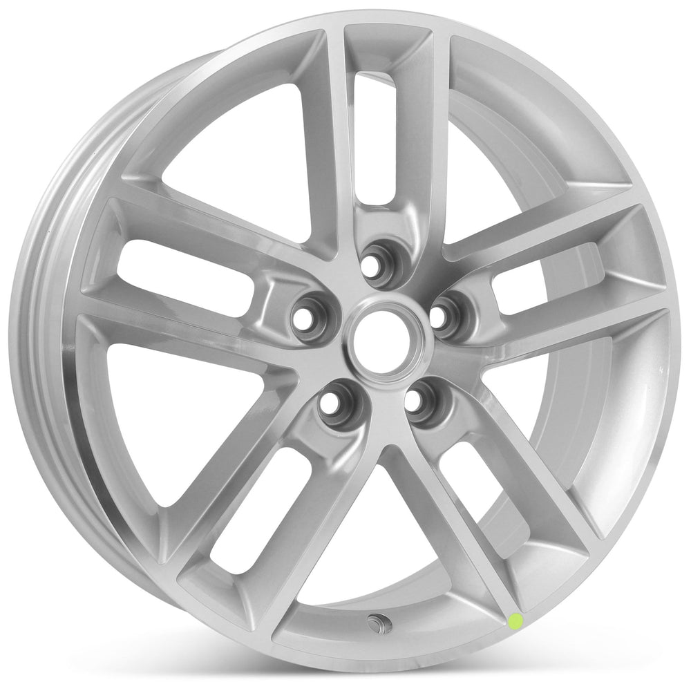 18-Inch Machined with Silver Replacement Wheel