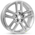 18-Inch Machined with Silver Replacement Wheel