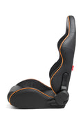Racing Seats with Blue Piping