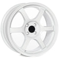 CSF1 18x9.5 +38mm 5x114.3 Gloss White Wheel